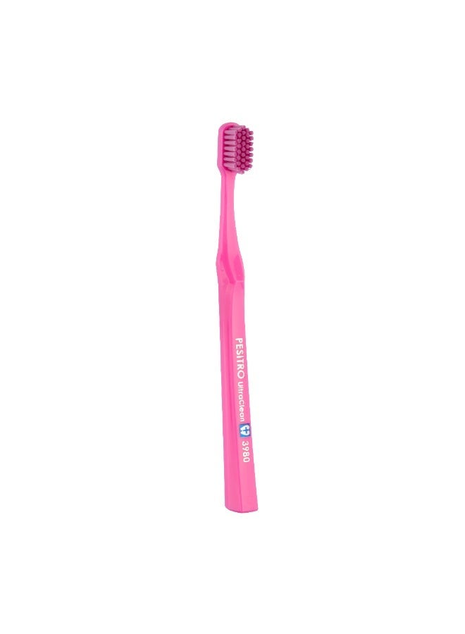PESITRO UltraClean 3980 Super Soft Toothbrush – 3,980 Ultra-Soft Bristles with Flexible Angled Head for Sensitive Gums - Image 3